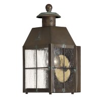 Applique extérieure laiton verre E27 IP44 24,8 cm...