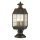 Luminaire de socle extérieur laiton massif verre 56,9 cm IP44 E14