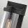 Lampe dextérieur mur entrée 35,6 cm de haut IP44 E27 noir