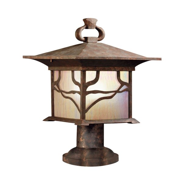 Lampe de socle Vintage E27 IP44 41,9 cm de haut en cuivre antique