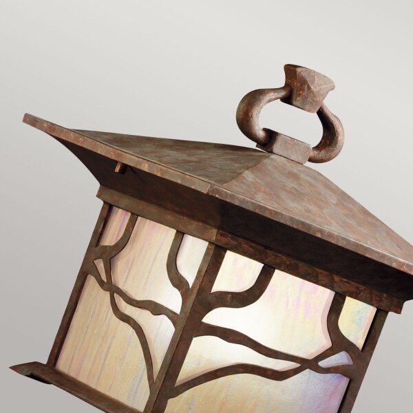 Lampe de socle Vintage E27 IP44 41,9 cm de haut en cuivre antique