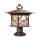 Lampe de socle Vintage E27 IP44 41,9 cm de haut en cuivre antique