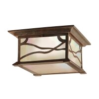 Lampe de plafonnier extérieur L : 29,8 cm IP44 2x...