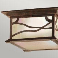 Lampe de plafonnier extérieur L : 29,8 cm IP44 2x...