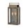 Lampe dextérieur murale IP44 H : 41,9 cm carrée en bronze vintage
