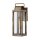 Applique murale extérieure vintage IP44 41,3 cm de haut en bronze