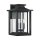 Applique murale extérieure noire hauteur 43,3 cm IP44 Vintage 3x E14