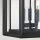 Applique murale extérieure noire hauteur 43,3 cm IP44 Vintage 3x E14