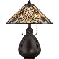 Lampe de table ETERNO 5 verre coloré H:50cm Lampe...