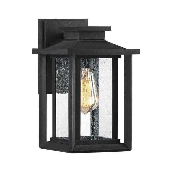 Lampe dextérieur murale E27 IP44 28 cm de haut noir vintage