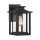 Lampe dextérieur murale E27 IP44 28 cm de haut noir vintage
