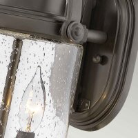 Lampe dextérieur murale verre E14 IP44 43,2 cm de...