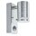 Lampe dextérieur murale IP44 avec détecteur de mouvement GU10 Acier