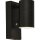 Applique murale extérieure Noir IP44 Métal H:15 cm accentué