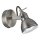 Spot mural en métal orientable GU10 jusquà 50 W en argent