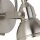 Spot mural en métal orientable GU10 jusquà 50 W en argent