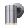 Applique murale extérieure Downlight acier IP44 GU10 H:12 cm