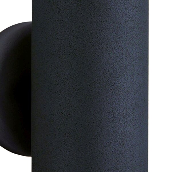 Lampe dextérieur murale aluminium IP44 P:9 cm GU10 Up & Down