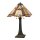 Tiffany Lampe de Table Interrupteur &agrave; Tirette H:64cm Lampe