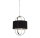 Blendarme LED Lampe à suspendre tissu métal blanc chaud Ø38 cm