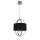 Blendarme LED Lampe à suspendre tissu métal blanc chaud Ø38 cm