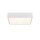 Lampe de plafonnier LED Aluminium 16 W 3000 K IP44 L:30 cm Blanc