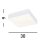 Lampe de plafonnier LED Aluminium 16 W 3000 K IP44 L:30 cm Blanc