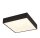 Plafonnier LED Aluminium IP44 L:30 cm Noir Blanc