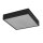Plafonnier LED Aluminium IP44 L:30 cm Noir Blanc