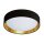 Lampe de plafonnier LED de style Ø37 cm 3000 K en noir or