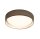 Plafonnier LED à faible éblouissement Ø50 cm rond tissu 1652 lm