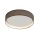 Plafonnier LED à faible éblouissement Ø50 cm rond tissu 1652 lm