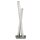 Lampe de table LED en chrome métal verre 56 cm 13 W 360 lm