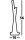 Lampe de table LED en chrome métal verre 56 cm 13 W 360 lm