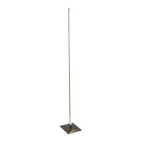 Lampadaire LED m&eacute;tal dimmable 18 W 150 cm en argent