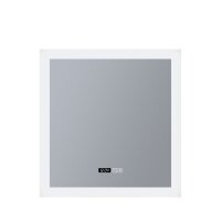 Miroir mural LED avec lumi&egrave;re tamisable IP44 38 W...