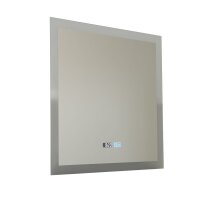 Miroir mural LED avec lumière tamisable IP44 38 W...