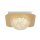 Spot LED encastré en métal doré L:18 cm 585 lm plafond