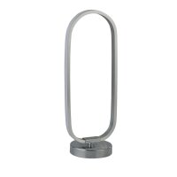 Lampe de table LED en chrome 33 cm 3000 K lumière...