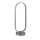 Lampe de table LED en chrome 33 cm 3000 K lumière blanche chaude