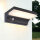 Applique murale extérieure LED solaire IP54 aluminium détecteur de mouvement