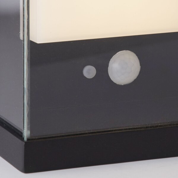 Lampe solaire à LED pour lextérieur avec détecteur de mouvement en aluminium IP54