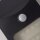 Lampe solaire à LED avec détecteur de mouvement Métal IP44 Noir
