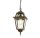 Lampe à suspendre Extérieur Aluminium Verre L:20,2 cm E27 Vintage