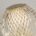 Boule lampe de table métal en laiton 13 cm G9 élégant