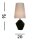 Blendarme Lampe de table résine tissu 55,5 cm noir blanc