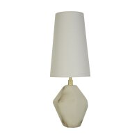 Lampe de table Blendarme résine tissu 55,5 cm...