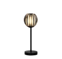 Lampe de table décorative verre métal 32 cm...