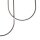 Lampe de plafonnier LED Métal Arcs Moderne 110 cm 35 W Noir