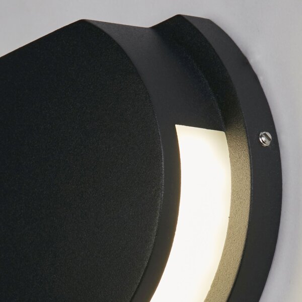 Lampe LED dextérieur murale aluminium L:14 cm IP44 246 lm 6 W